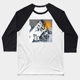 WIZARD SAMI NOAIDI LAPLAND NORDIC WINTER MAGIC Baseball T-Shirt